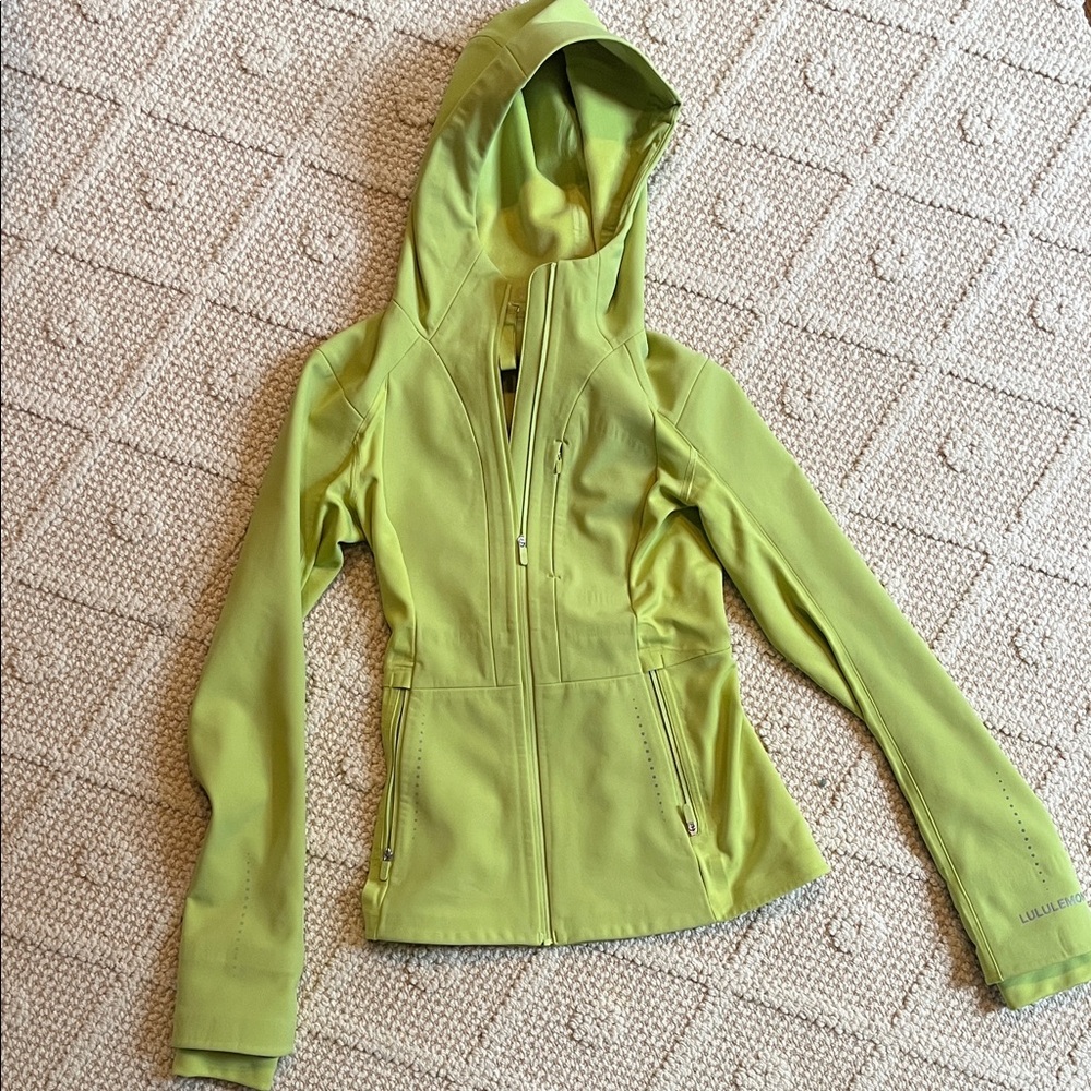 Lululemon Athletica Women's Lime Green Align Jacket